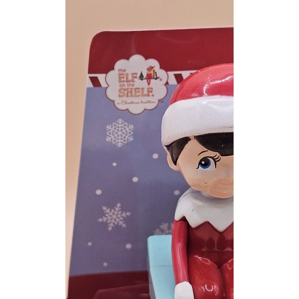 Solar Powered Dancing Bobble Head Elf On The Shelf Christmas Bobbler NEW Collect